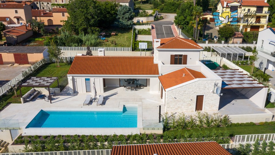 Schöne Villa mit Panoramablick auf das Meer in der Nähe von Poreč!