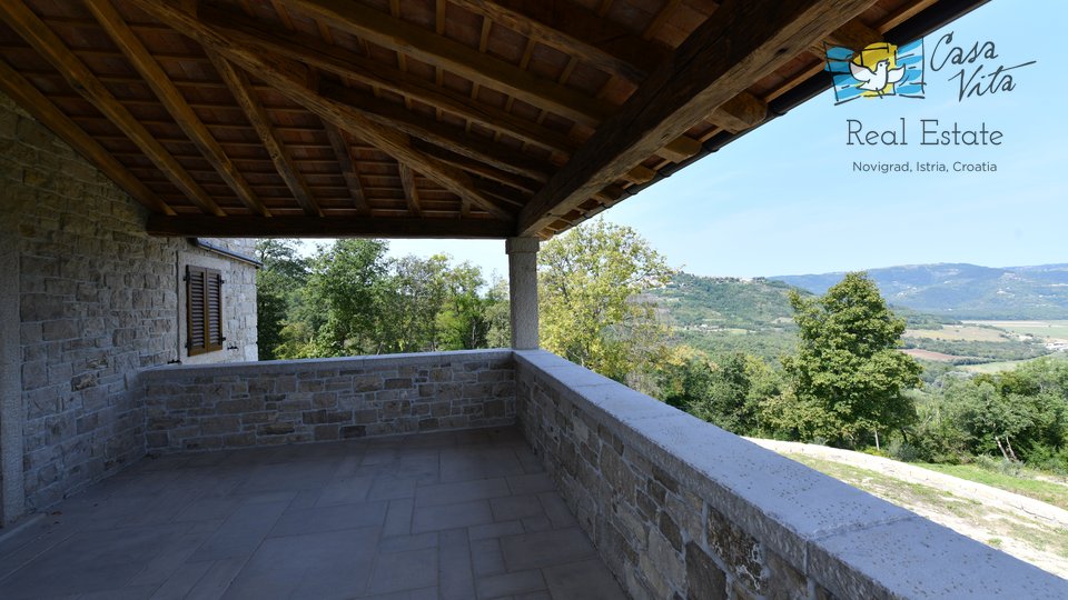 Villa on a beautiful property near Motovun!
