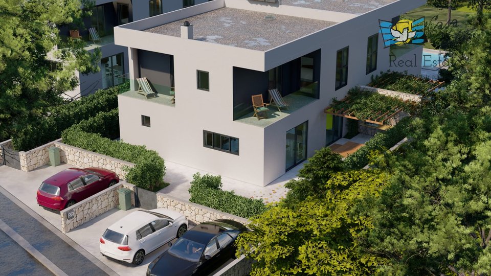 Moderne kuće u izgradnji 1km od mora i grada Poreča!