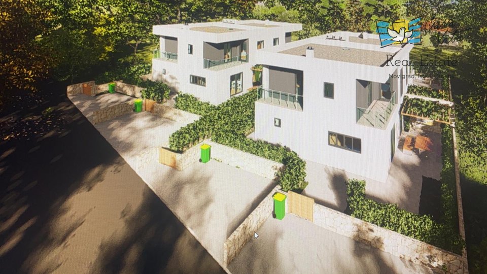 Modern houses under construction 1km from the sea and the city of Poreč!