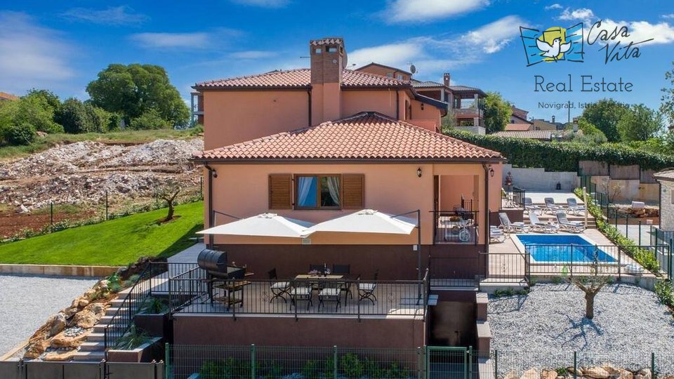 Newly built villa near the town of Poreč with a beautiful sea view!