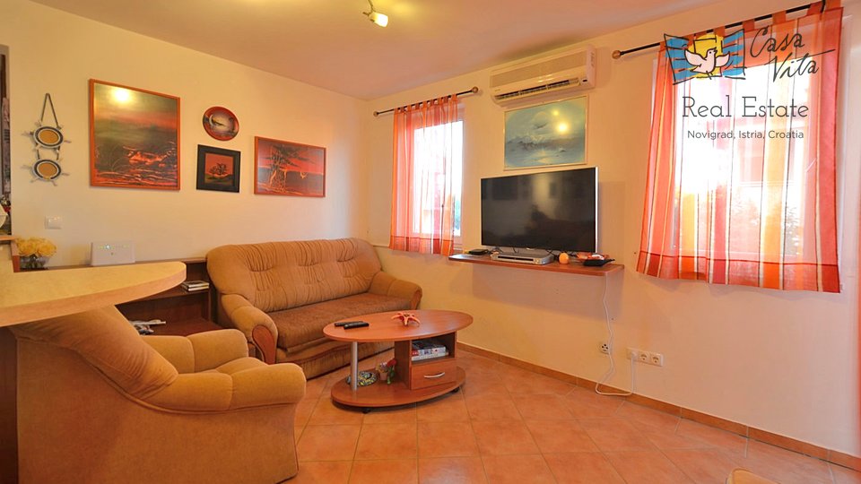 Apartment in Novigrad with a beautiful sea view!