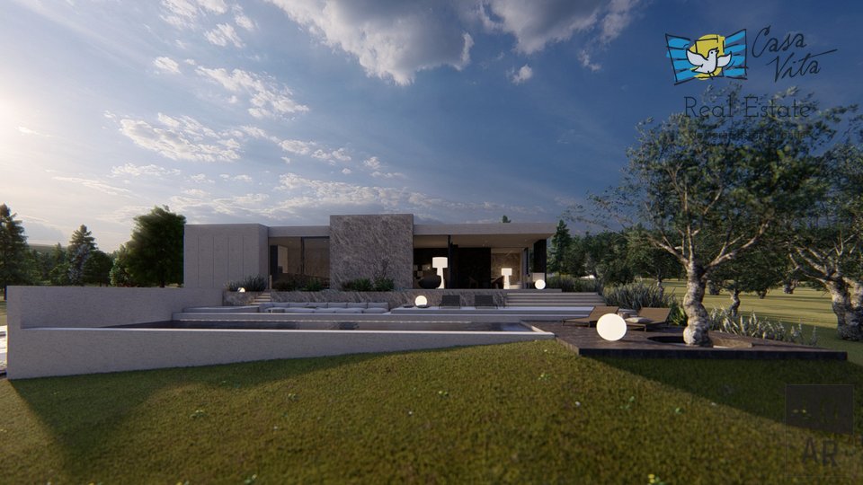 Villa in modernem Design mit Panoramablick auf das Meer!