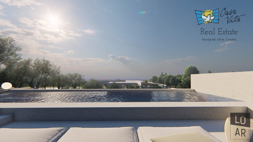 Villa dal design moderno con vista panoramica sul mare!