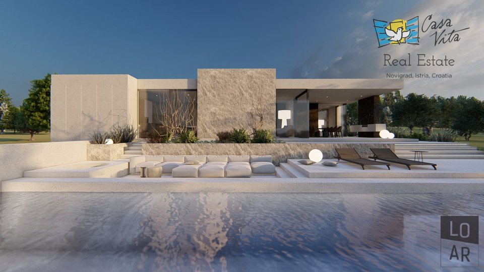 Villa dal design moderno con vista panoramica sul mare!
