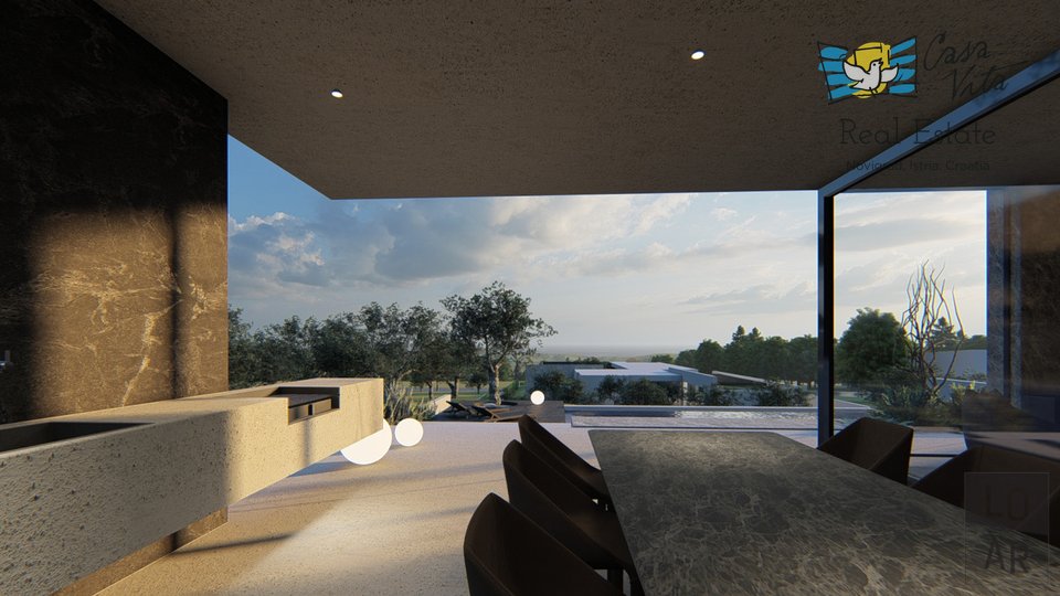 Vila modernog dizajna sa panoramskim pogledom na more!