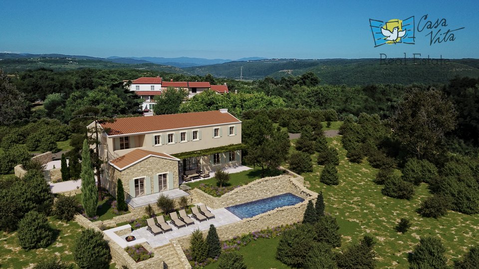 Schöne Villa in der Nähe der Stadt Novigrad!