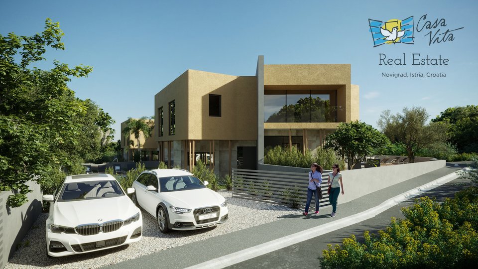 Modern semi-detached houses in the vicinity of Brtonigla!