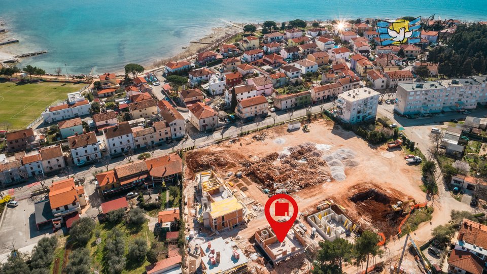 Luxury apartment on the ground floor - 150m from the sea and the center of Novigrad!