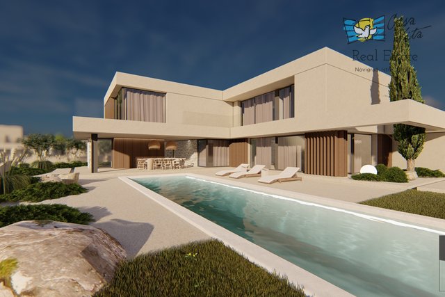 Luxury villas under construction with beautiful sea views!