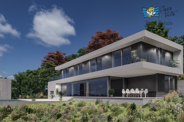 Moderna vila u izgradnji u okolici Vižinade, 15km od mora i grada Poreča!