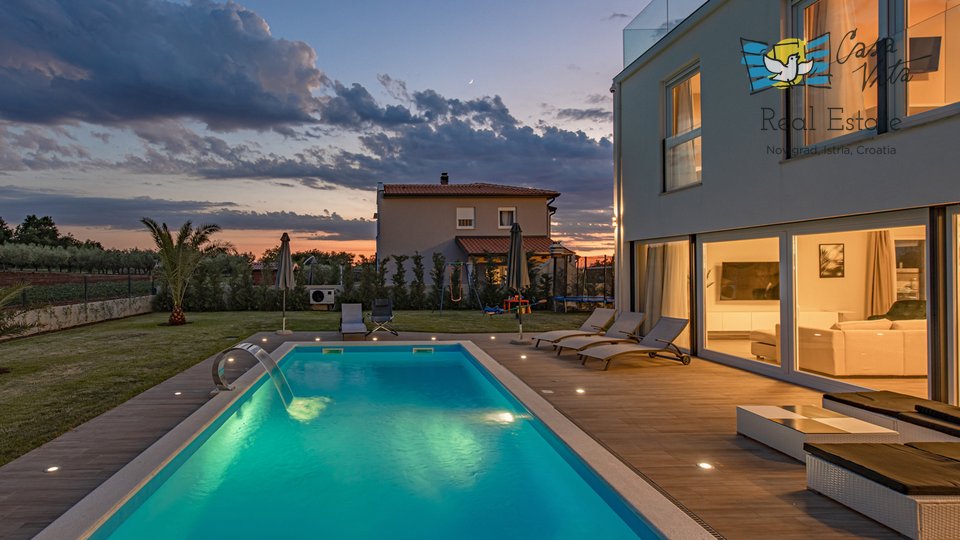 Beautifully decorated modern villa in the vicinity of the city of Poreč!
