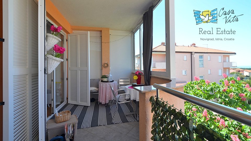 Apartment in Novigrad, with a beautiful view of the sea!