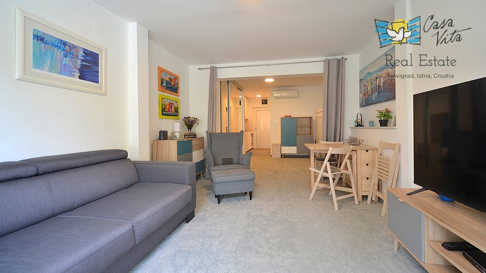 Apartment, 38 m2, For Sale, Novigrad - Mareda