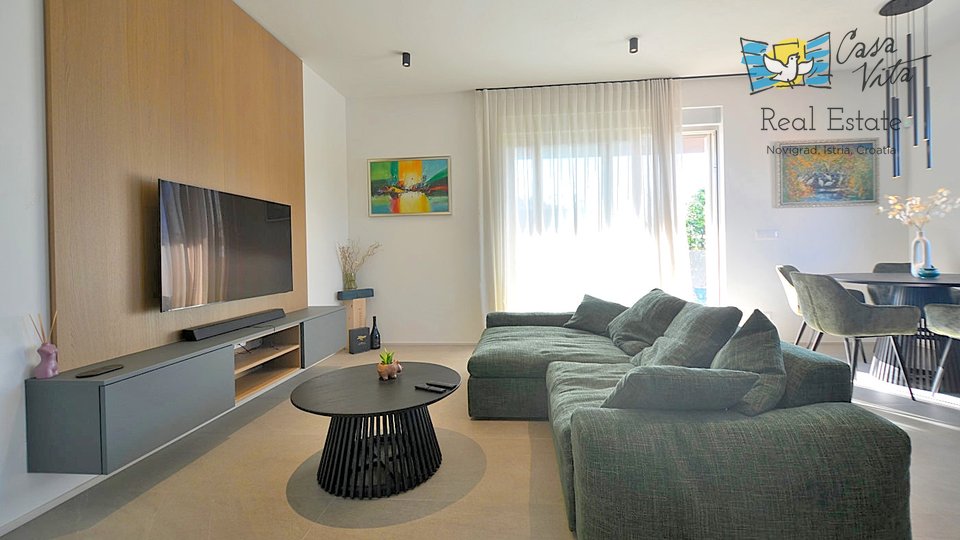 Furnished apartment 3000m from the sea and the center of Poreč!