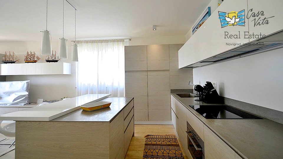 Schöne und geräumige Wohnung in Novigrad - Neubau!