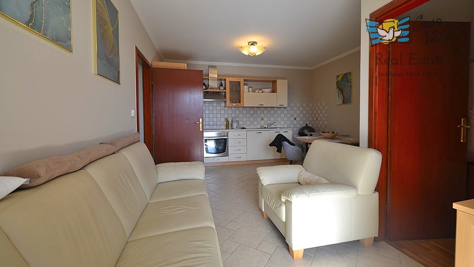 Apartment in Novigrad - 1200m from the sea and the city!