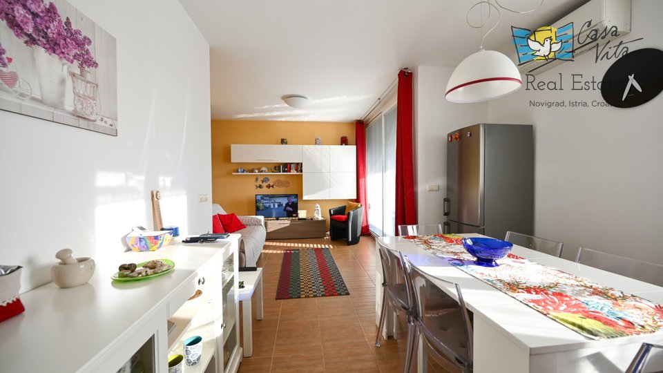 Nice apartment in Novigrad, 1000m from the sea!