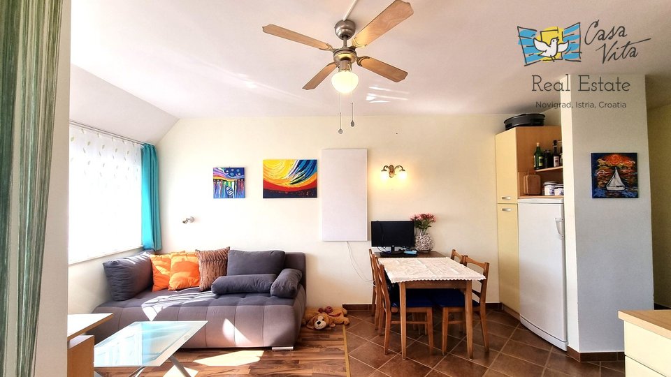 Apartment, 39 m2, For Sale, Novigrad - Mareda
