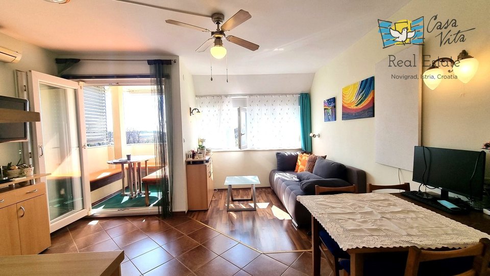 Apartment, 39 m2, For Sale, Novigrad - Mareda