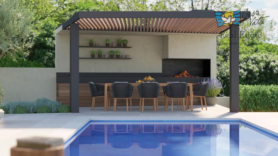 Terreno edificabile per una casa con piscina