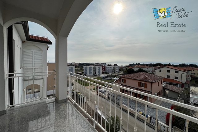 Cittanova, Istria - Appartamento con bellissima vista sul mare!
