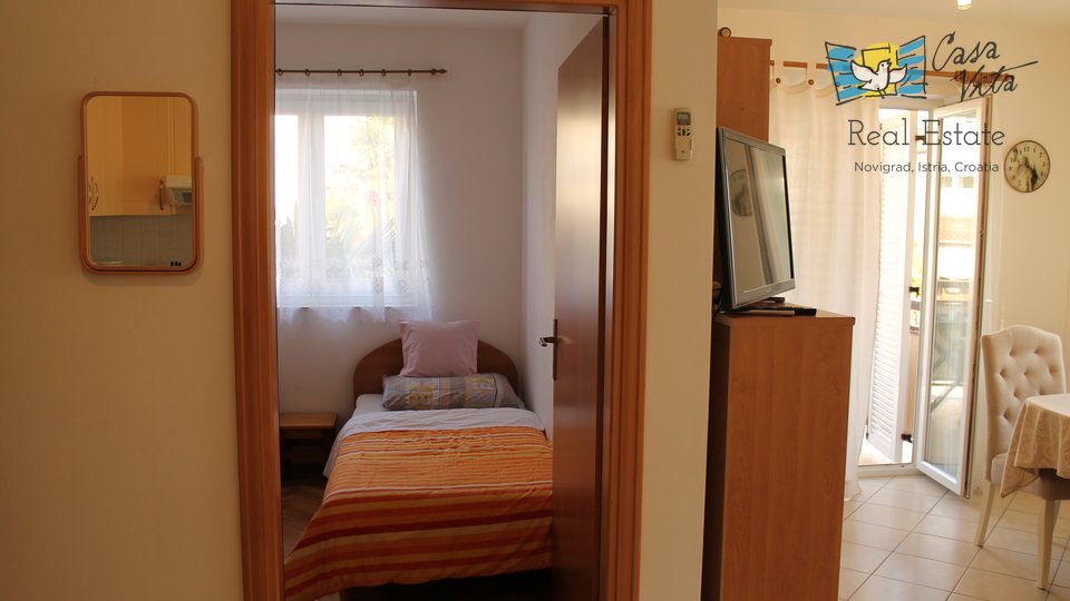 Wohnung in Novigrad, 500 m vom Meer entfernt!