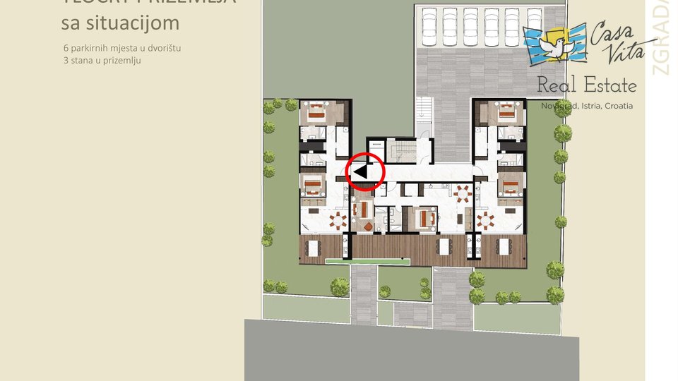 Apartment, 81 m2, For Sale, Novigrad