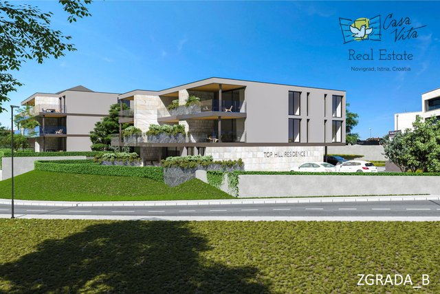 Luxury apartments under construction - Novigrad!