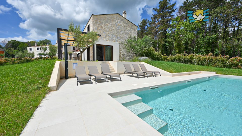 House with swimming pool in Istria