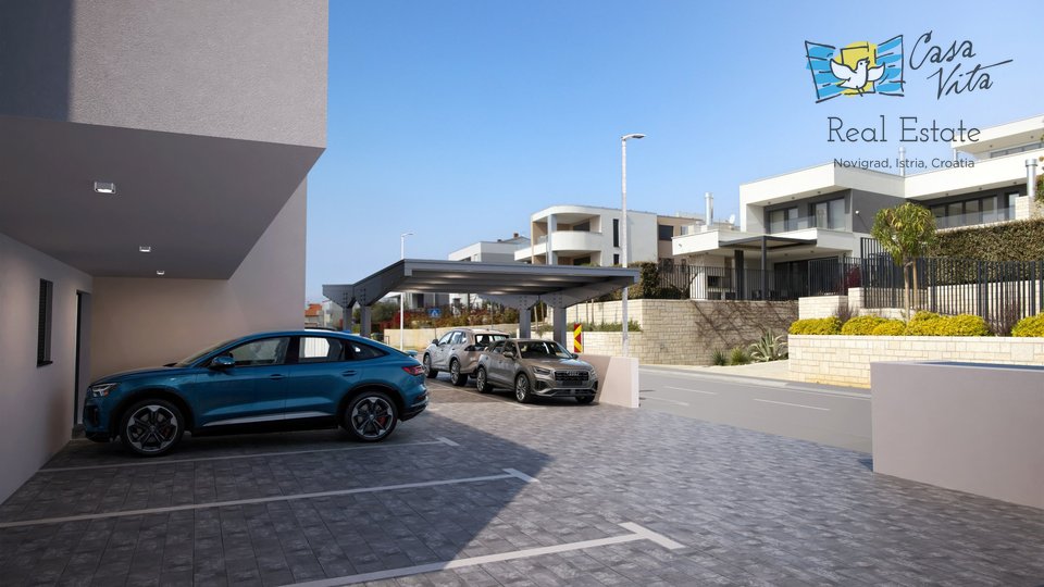 Schöne und geräumige Wohnung in Novigrad - 1000 m vom Meer entfernt!