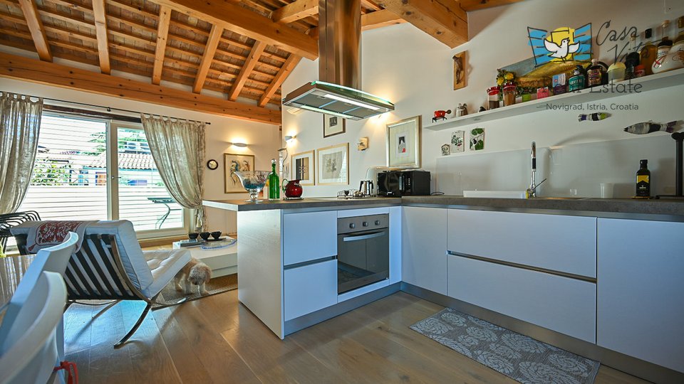 A spacious apartment in the center of Novigrad