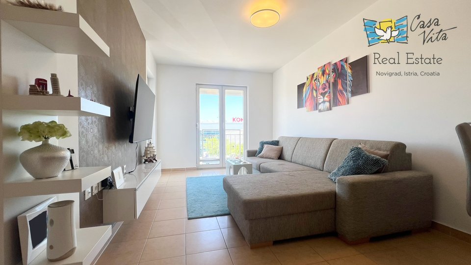 Schöne Wohnung in Novigrad, 200 m vom Meer entfernt!