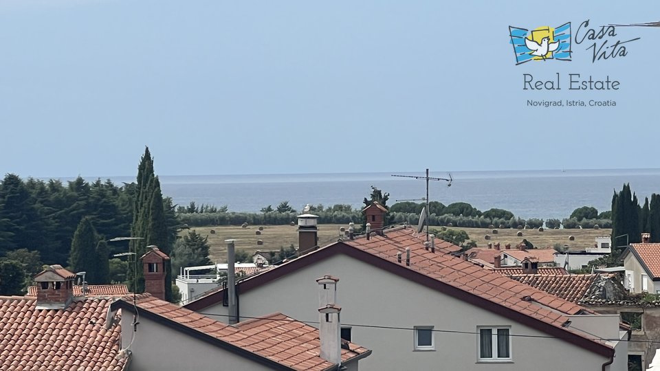 Apartment in Novigrad with a beautiful view of the sea!